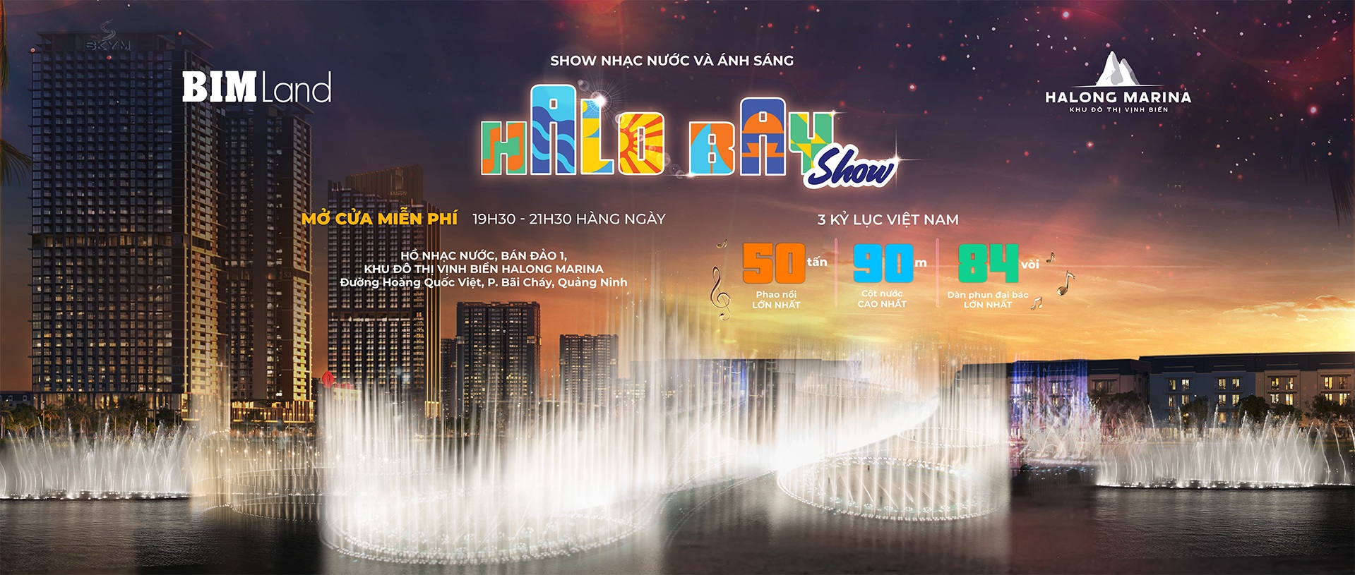 halo bay show